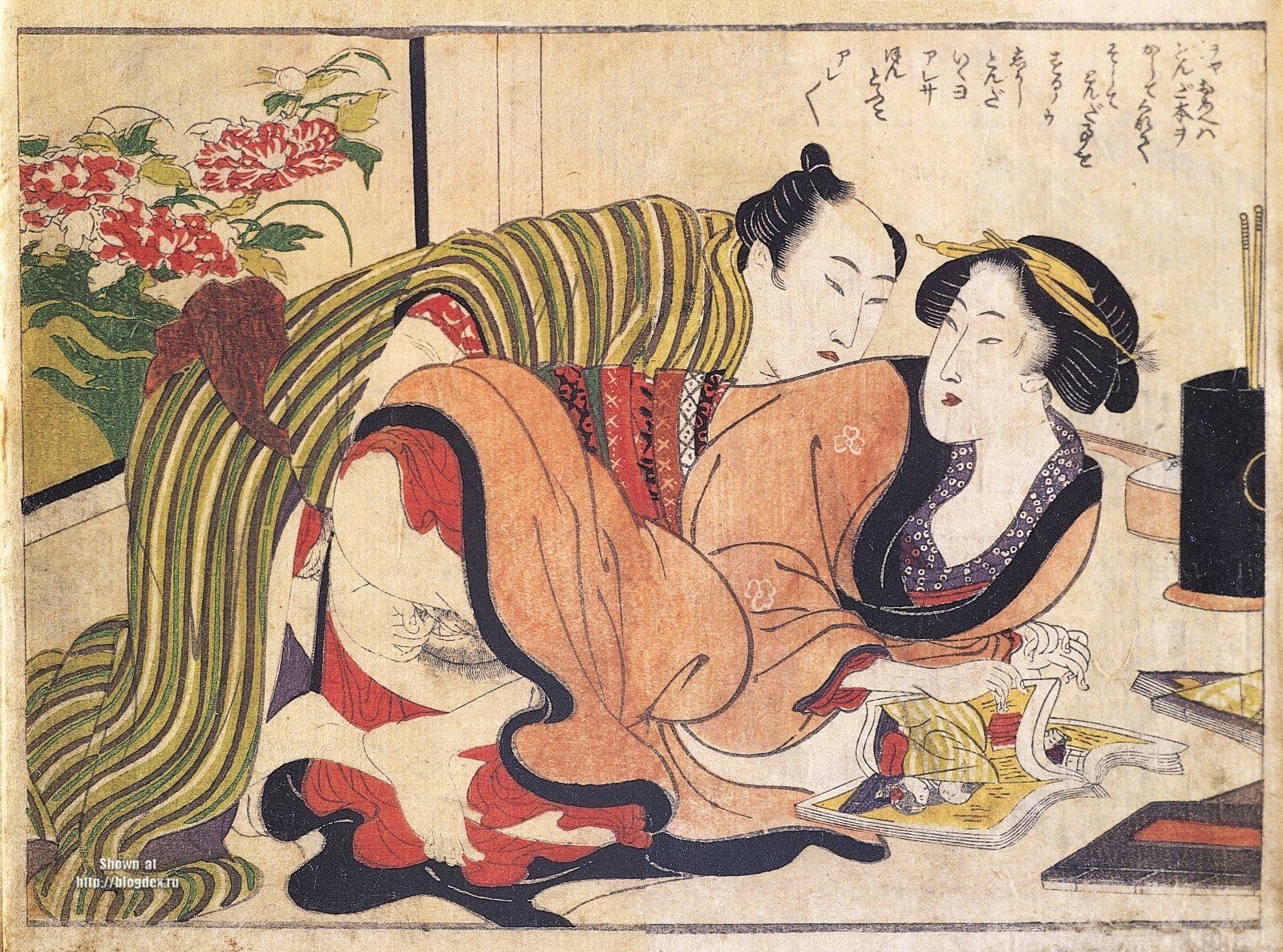 японская живопись и эротика фото 62