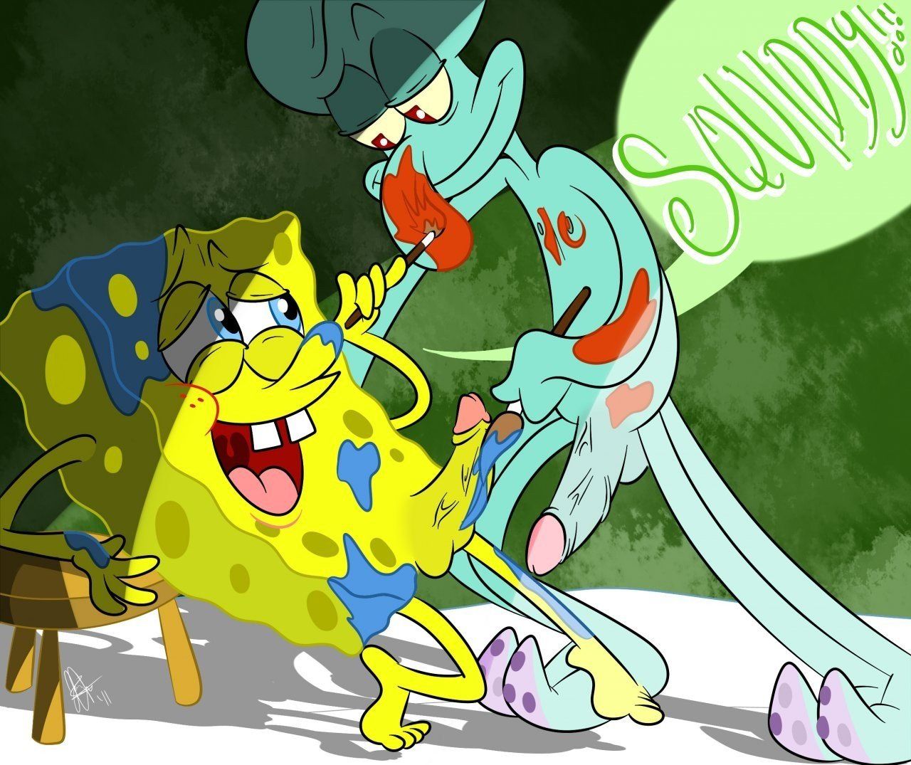 Radar reccomend Spongebob squarepants characters porno