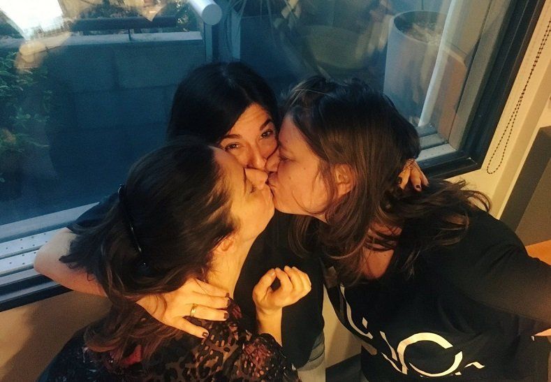 best of Lesbian smoking Kiss