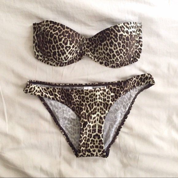 best of Bikini Leopard print bandeau