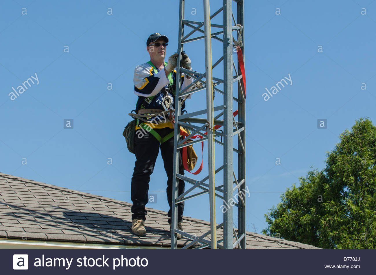 Amateur antenna tower