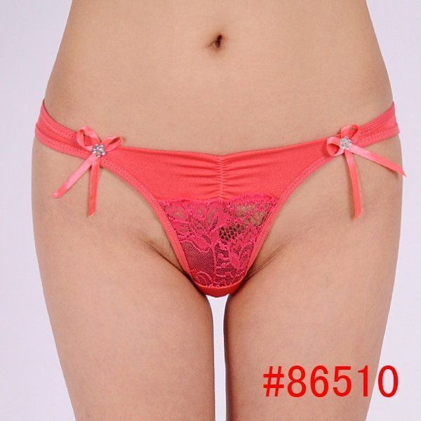 Bikini girl pantie polyester string