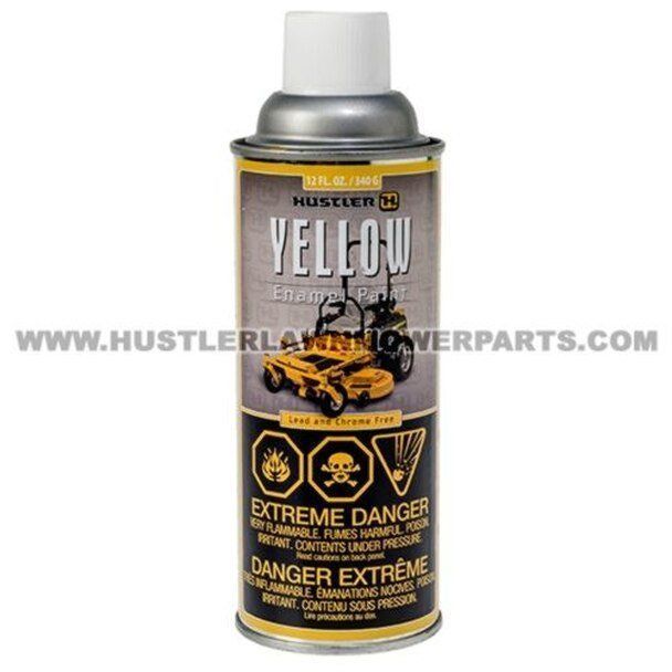 Hustler yellow paint