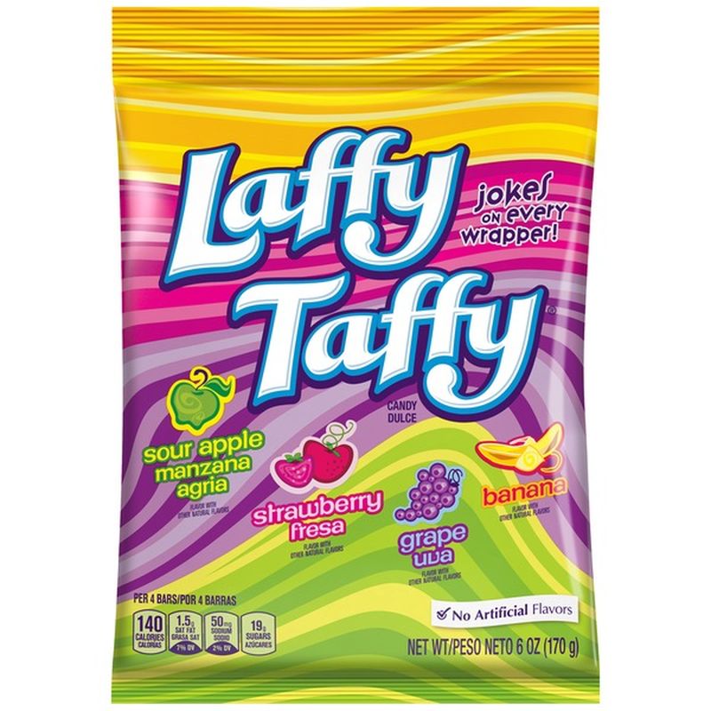 Laffy taffy yellow foot