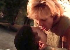 Celebrities ellen barkin laurence fishburne scene