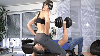 Luna recommendet fucks dumbell workout vibrating girl sweaty