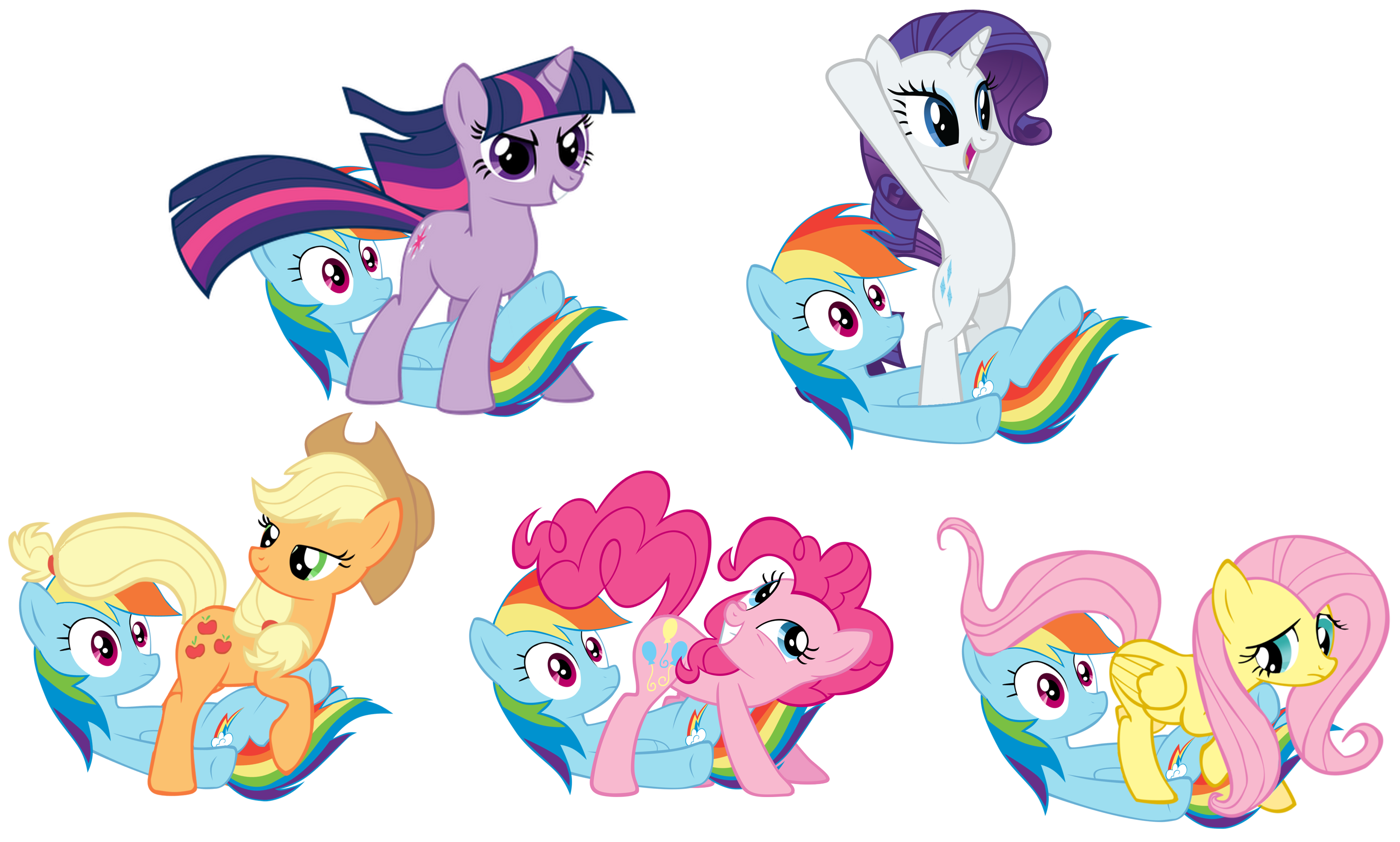 Bunny reccomend rainbow dash farts rarity