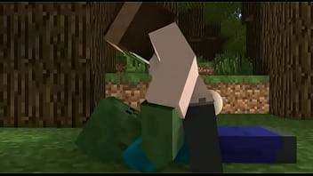 Minecraft zombie fuck