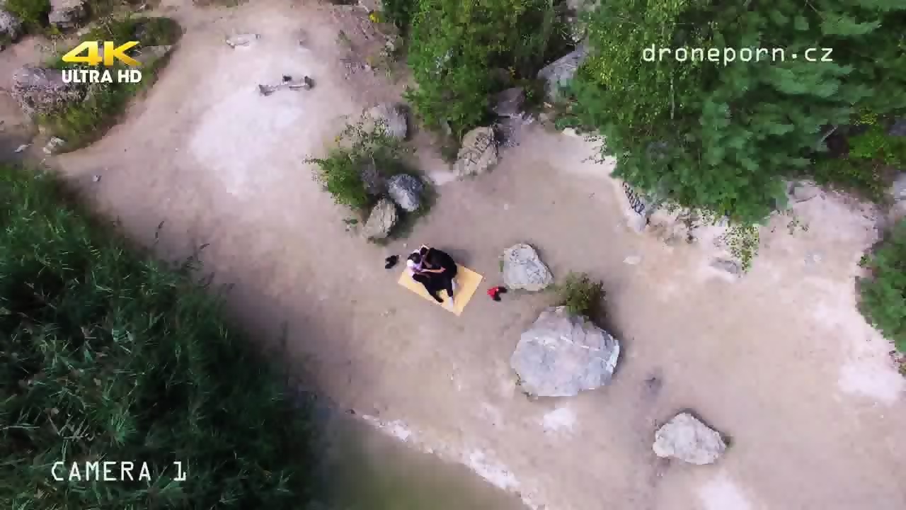 Nude drone photos