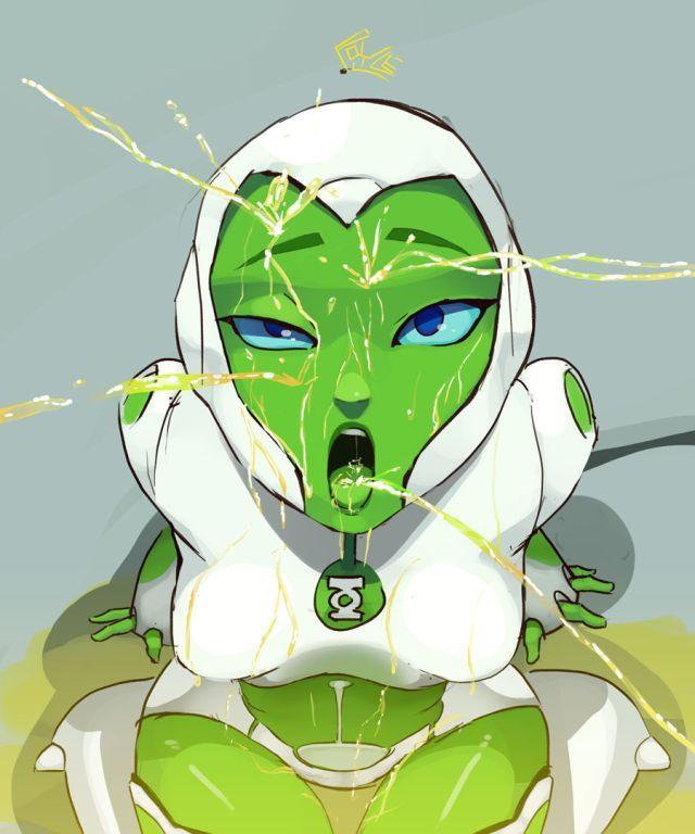 Power girl green lantern take make