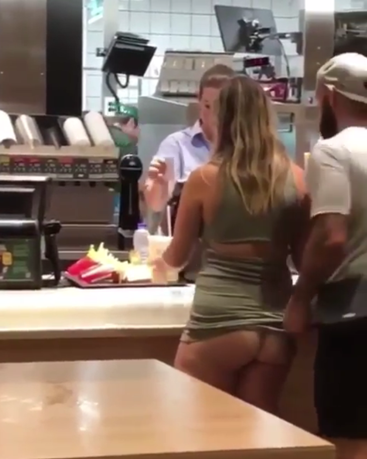 West point mcdonalds employee plays with